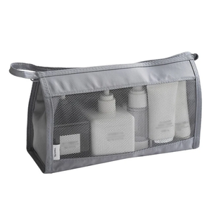 Bolsa de Almacenamiento de Artículos de Aseo de Viaje Multifuncional, Portátil, de Malla, Gran Capacidad, Apta para Uso Diario y Viajes - Product Image 1