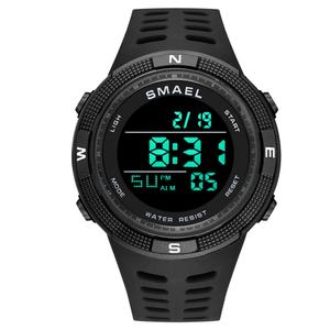 Montre SMAEL 1915, cadeau pas cher, montre numérique LED en silicone, cadran rond, montres pas chères en gros, montres de sport pour hommes, unisexe, Reloj - Product Image 4
