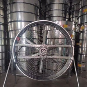 Ventilador Axial de Alta Temperatura de 48 Pulgadas con Aspas de Aleación de Aluminio, 2800 RPM, Rodamiento de Bolas, Ventilador de Extracción Industrial Eléctrico - Product Image 1