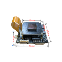 Modul Kamera AI 8MP 4K 60FPS IMX585 CMOS Chip SS928 Super Starlight Cahaya Rendah Sensor 1/2" Antarmuka Ganda untuk Pengawasan Video