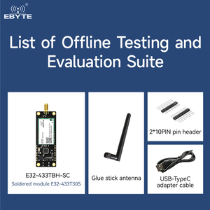 Ebyte ODM E32-433TBH-SC <b>RF</b> Offline test evaluation kit 433mhz E32-433T30S lora serial <b>wireless</b> <b>module</b> development board - Product Image 6