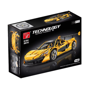IN STOCK T5048 MOC Technical Yellow Sports Car P1 Building Blocks Bricks Assembling Model <strong>Toys</strong> <strong>for</strong> <strong>Boys</strong> <strong>Christmas</strong> Gift Set - Product Image 2