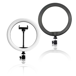 Lampe annulaire LED professionnelle pour diffusion en direct TikTok, éclairage d'appoint 10W 10 pouces pour studio photo et selfie, avec trépied - Product Image 4