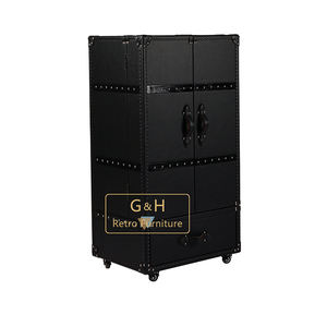 Vitrina de lujo antigua para copas de vino, muebles de almacenamiento para el hogar para sala de estar, estilo Vintage único - Product Image 6