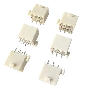 Molex 4.2mm Pitch 4PIN 6PIN Right Angle DIP Type Dual Rows Vertical Mini Fit Wafer Connector