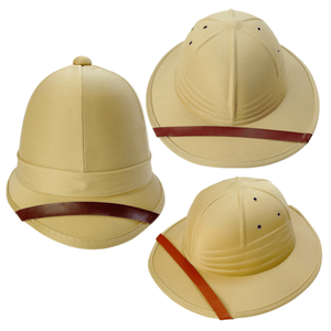 Accesorios de Disfraces de <span class=keywords><strong>Halloween</strong></span>, Casco de Explorador Colonial Británico para Adultos, para Safaris en la Selva, Guardián de Zoológicos - Product Image 1