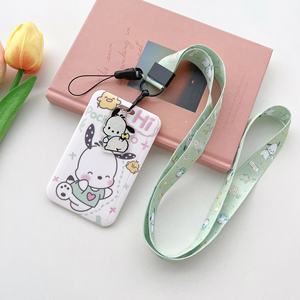 Insigne de dessin animé longue sangle porte-carte d'identité avec lanières de protection numérique avec sac pour boucle pour les étudiants - Product Image 6