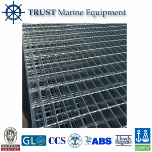 Grille de drainage marine en acier pour passerelle avec couvercle de prise I - Product Image 5