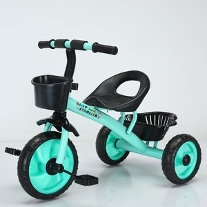 Triciclo con horquilla de acero para niños y carrito de <span class=keywords><strong>bicicleta</strong></span> Pedal ordinario Actividad transfronteriza Equipo para bebés - Product Image 4
