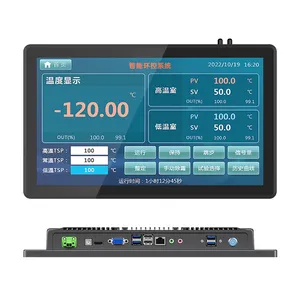 Monitor táctil Android integrado impermeable Industrial LCD capacitivo Industrial pos monitor de pantalla táctil