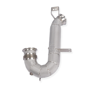 Tubo di Scarico OEM <span class=keywords><strong>a</strong></span> Flusso Diretto per Mercedes-Benz AMG GT50 GT53 3.0T in Acciaio Inox 304 Isolato, Miglioramento Prestazioni - Product Image 1