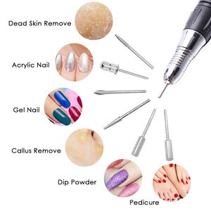 Máquina de manicura portátil recargable, 35000RPM, juego de Lima eléctrica, herramientas para pulir uñas artísticas en Gel, cortador de fresado de 25W - Product Image 5