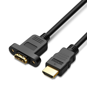 <span class=keywords><strong>Cavo</strong></span> Video <span class=keywords><strong>hdmi</strong></span> di alta qualità, <span class=keywords><strong>cavo</strong></span> <span class=keywords><strong>hdmi</strong></span> 1.5m <span class=keywords><strong>maschio</strong></span>-<span class=keywords><strong>femmina</strong></span> con orecchie HD 4K cavi <span class=keywords><strong>hdmi</strong></span> placcato oro per Hdtv - Product Image 4