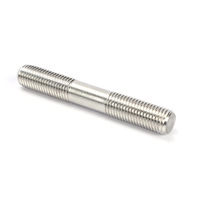 Double End Studs-Product Grade B for Pipe Flange Connection Threaded Rod Fastener Factory Direct Sale Stainless Steel