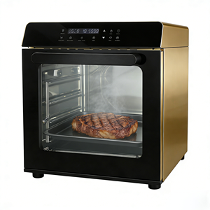 Four à convection électrique encastrable à 1 étagère avec thermostat réglable pour une utilisation à domicile et en restaurant, cuisson et pâtisserie efficaces - Product Image 1