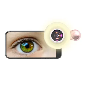 קל Insta עור גלאי 15x מאקרו טלפון סלולרי מצלמה עם פלאש אור