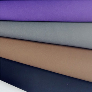 Material de Cuero Sintético de Microfibra de Primera Calidad, Resistente a la Abrasión, en Colores Sólidos, para Calzado - Product Image 4