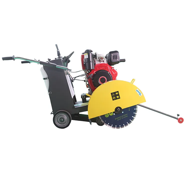 road pavement equipment concrete saw cutting machine road crevices making road cutting