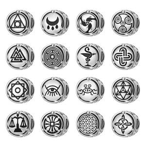 クラシック カルチャーシンボル シリーズ チャーム 純正 925 スターリングシルバー ビーズ レディース DIY ブレスレット チャーム ネックレス ジュエリーメイキング用 - Product Image 1