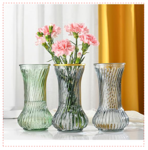 फैशन शैली Centerpiece ग्लास सजावटी रंगीन स्पष्ट गिलास फूल गुलदस्ते/घर की सजावट के लिए कांच <span class=keywords><strong>Vases</strong></span> - Product Image 6