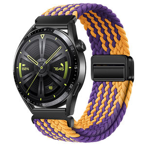 Correa deportiva tejida de nailon trenzado con hebilla magnética de alta calidad para <span class=keywords><strong>Huawei</strong></span> Watch GT5 Pro <span class=keywords><strong>Fit</strong></span> 3 (WB1030T) - Product Image 4