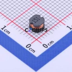 CD43-151M 150UH ตัวเหนี่ยวนำไฟฟ้าแบบ SMD,4.5x4 มม. ( ค่าความเหนี่ยวนำ: )( ความแม่นยำ: 20% กระแสไฟฟ้าที่กำหนด: 350mA ) - Product Image 1