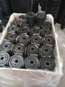 MIGHTY GG25 ISO Standard SPC V-Belt Pulley Cast Iron 1-Groove 10mm Bore 50mm OD OEM Customizable Conveyor Pulley - Product Image 5