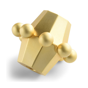 Tabletop Decorative Gold <b>Brass</b> Metal Ornaments Decorative <b>Letter</b> Paper Weight - Product Image 5