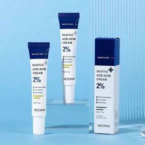 Crema de ácido salicílico Reparación de la piel facial Aclaramiento Ácido hialurónico Crema para eliminar el acné Productos para el cuidado de la piel Crema facial - Product Image 5