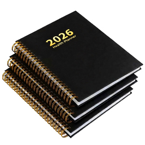 <span class=keywords><strong>Carnet</strong></span> <span class=keywords><strong>de</strong></span> bien-être quotidien <span class=keywords><strong>personnalisé</strong></span> 2026 avec couverture rigide et spirale dorée pour le suivi <span class=keywords><strong>de</strong></span> la <span class=keywords><strong>santé</strong></span> et la planification des objectifs - Product Image 3