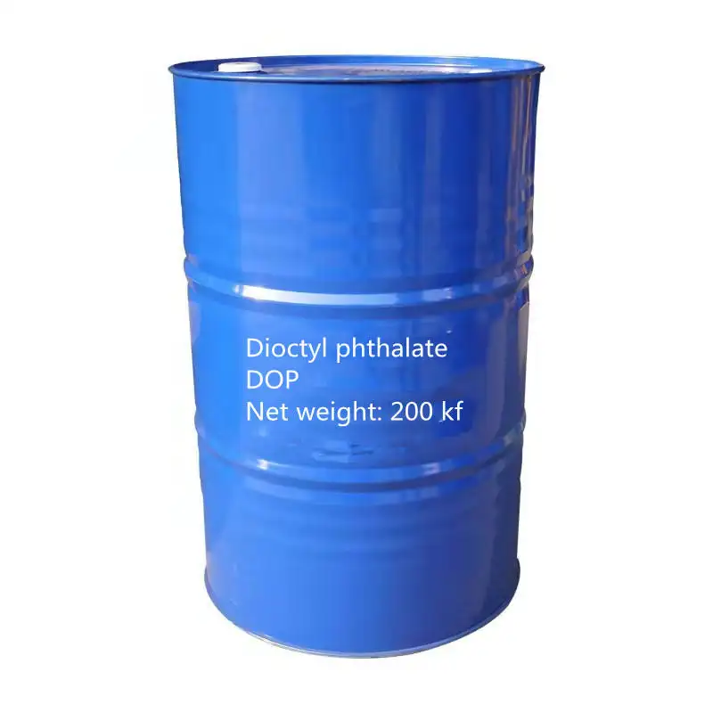 하이 퀄리티 CAS 117-81-7 PVC 가소제 화학 원료 Dioctyl 프탈레이트 DOP Dioctyl 프탈레이트 99.5%