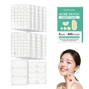 Patch anti-acné respirant, invisible et discret, réduit l'inflammation, imperméable, traitement de l'acné, adhésif, éliminateur d'acné - Product Image 1