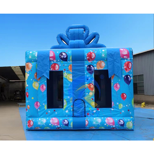 Château gonflable commercial personnalisé de style cadeau, directement de l'usine, pour la <span class=keywords><strong>location</strong></span> de fêtes, magnifique <span class=keywords><strong>maison</strong></span> de saut gonflable pour enfants - Product Image 3