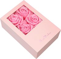 Rose Pull Money Surprise Boîte En Papier Savon Rose Fleur Cartes De Voeux pour Cadeaux En Argent Pour Anniversaire Noël Graduation Fête Des Mères