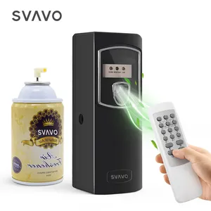 Toilet Wall Mounted Fragrance Dispenser Battery Operated Automatic Air Freshener Perfume Aerosol Dispenser With Remote Control