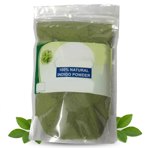 Vente en gros de poudre d'indigo naturelle (qualité superfine) issue de feuilles de plantes par Gingerly Naturals - Product Image 1