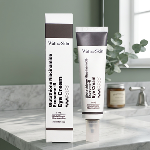 ครีมบำรุงรอบดวงตา WATI for SKIN แบรนด์ความงามเกาหลี ขนาด 30 มล. ผสมกลูต้าไธโอน ไนอะซินาไมด์ และเอ็กโซโซม-B ช่วยลดรอยคล้ำใต้ตาและริ้วรอย - Product Image 3