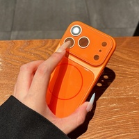 Nouvelle coque de téléphone minimaliste transparente avec grande fenêtre pour appareil photo pour iPhone 17 Pro Max 16 Pro Max – Housse de protection