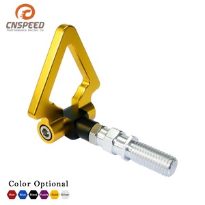 Gancho de remolque de aleación de aluminio CNSPEED, triangular universal para coches japoneses, modificación todoterreno - Product Image 1
