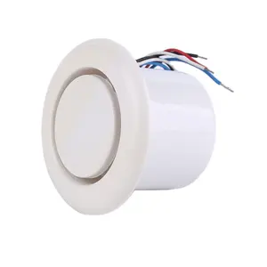 High Quality Red And White Styles Outdoor Electric Siren 108dB DC 12V Piezo Buzzer Siren