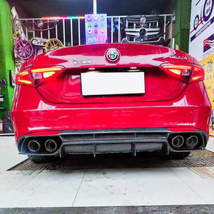 Sistema de Escape para <span class=keywords><strong>Alfa</strong></span> Romeo 2.0T, Trébol de Cuatro Hojas, Cuatro Salidas, Silenciador con Válvula Electrónica, Personalizado - Product Image 6