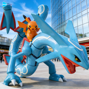 Statue d'extérieur personnalisée <span class=keywords><strong>Pikachu</strong></span> Anime de grande taille en résine, sculpture décorative pour centres commerciaux et espaces extérieurs - Product Image 2