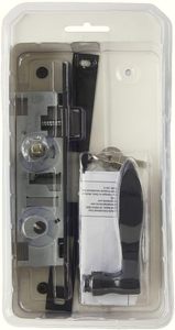 Cerradura de Palanca con Pestillo y Cerrojo para Puertas Corredizas y de Emergencia, Manija para Puerta de Emergencia, Negro Mate - Product Image 3