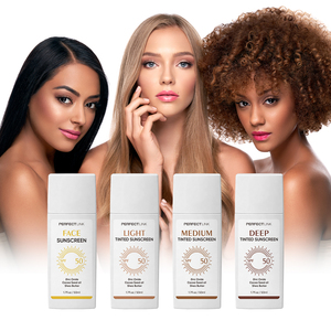<span class=keywords><strong>Crème</strong></span> solaire teintée personnalisée <span class=keywords><strong>SPF</strong></span> <span class=keywords><strong>50</strong></span>, protection longue durée, couvrance non grasse, oxyde <span class=keywords><strong>de</strong></span> zinc minéral, <span class=keywords><strong>crème</strong></span> hydratante teintée pour le <span class=keywords><strong>visage</strong></span> - Product Image 2