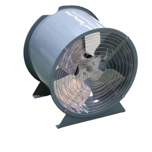 Ventilateur de refroidissement industriel avec moteur axial antidéflagrant 220v/380v AC, pales en acier inoxydable, tube d'évacuation de fumée - Product Image 4