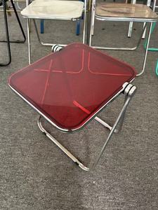 Modern Katlanabilir Yan Sehpa, Akrilik Üst Tabla ile Oturma Odası, Yatak Odası, Ofis Kullanımı İçin - Product Image 1