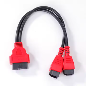 OBD2 une minute deux câble de conversion câble d'extension câble d'extension 12V usage général séparateur de noyau 16 broches pour automobiles - Product Image 1