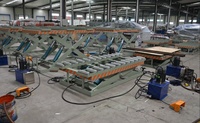Machines à bois, table élévatrice à ciseaux à convoyeur à rouleaux 4x8 pieds pour contreplaqué