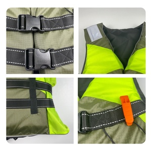 سترة نجاة خفيفة الوزن للرياضات المائية مع أحزمة قابلة للتعديل للبالغين - Product Image 6