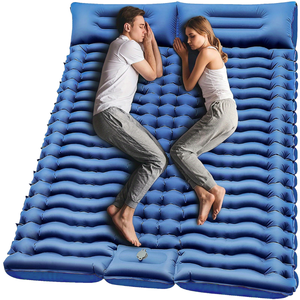 Matelas pneumatique auto-gonflant léger avec oreiller intégré, logo personnalisé, pliable, pour pique-nique, <span class=keywords><strong>camping</strong></span>, randonnée, pour <span class=keywords><strong>2</strong></span> <span class=keywords><strong>personnes</strong></span> - Product Image 5